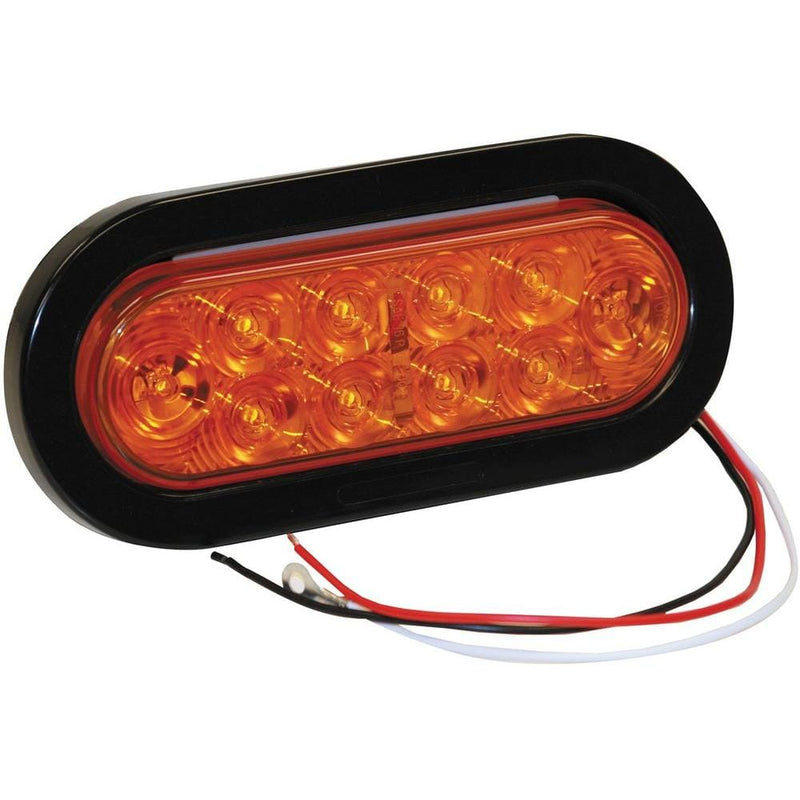 Light 6.5IN Oval Turn&park 10LED Am - 5626210