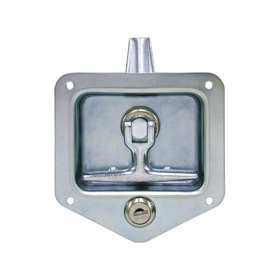 Latch T-handle Sst Sgl Pt with/Gasket & - L8815