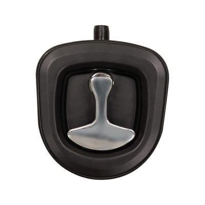 Latch T-handle Die Cast Black with/Ch - LL9000