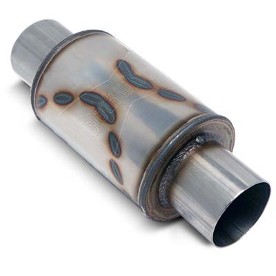 MUFFLER 3.5IN CENTER SS 5IN DI