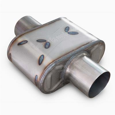 MUFFLER 3IN CTR 3IN OFFSET SS