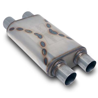MUFFLER DUAL 3IN SS