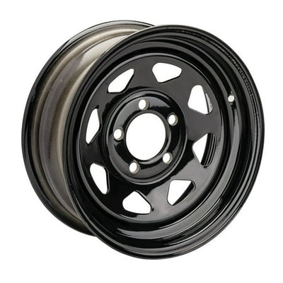 14X5.5 Spk 5H-4.5 Black - 20353