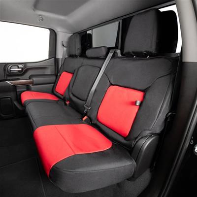 SEAT COVERS - RED/BLACK