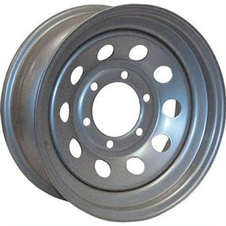 15X5 Mod 5H-4.5 Silver - 20436