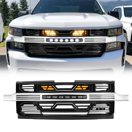 Armor Front Grille with/ Off-road Ligh - MCHCA00132