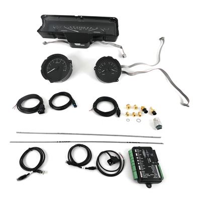 6-GAUGE SYSTEM   BLACK/WHITE