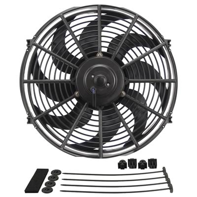 14 CURVED BLADE ELECTRIC FAN