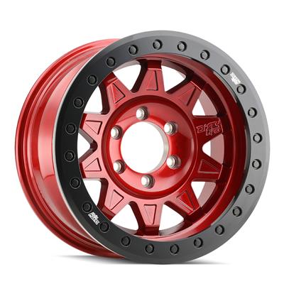 WHEEL ALUM RED 17X9