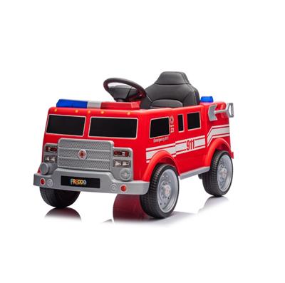 12V FIRETRUCK 1-SEATER RIDE ON