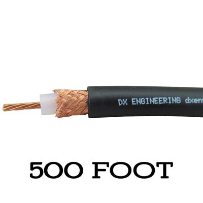 DX Engineering RG-213/U 50-ohm Bulk Coaxial Cable