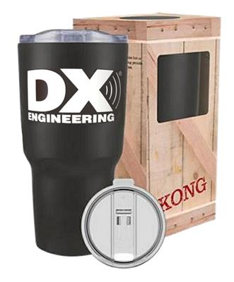 DX Engineering 30-Ounce Insulated Stainless Steel Tumblers