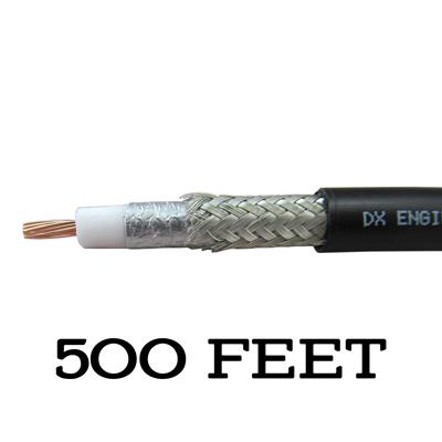 DX Engineering 400MAX Low-Loss 50-ohm Bulk Coaxial Cable