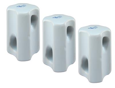 DX Engineering Porcelain Guy Line Strain Insulators
