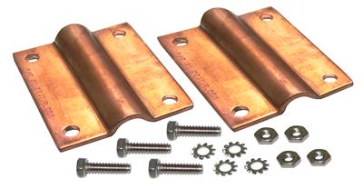 DX Engineering Copper Strap Bonding Clamps