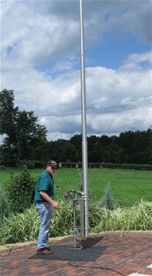 DX Engineering 80 Meter Self Supporting Heavy Duty Vertical Antennas