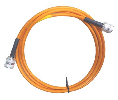 DX Engineering RG-8X High Visibility Orange 50-ohm Coaxial Cable Assemblies