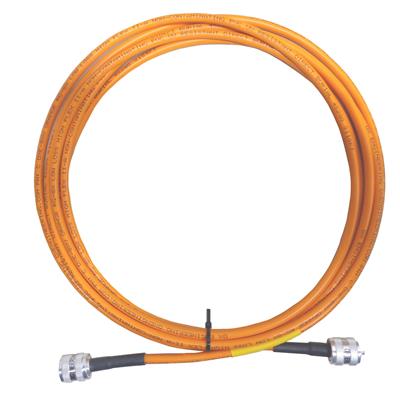 DX Engineering RG-8X High Visibility Orange 50-ohm Coaxial Cable Assemblies