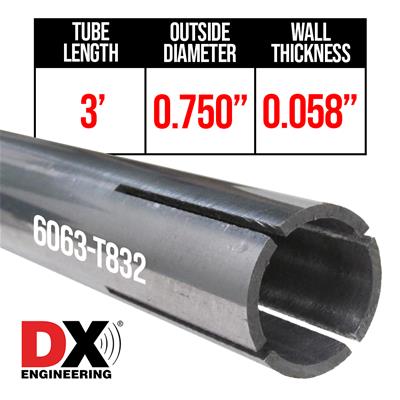 DX Engineering Aluminum Tubing