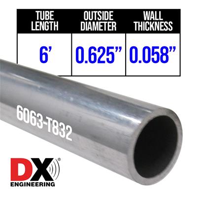 DX Engineering Aluminum Tubing