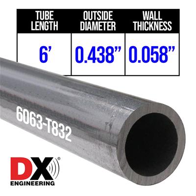 DX Engineering Aluminum Tubing