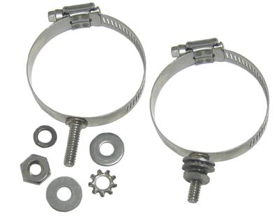 DX Engineering Stainless Mounting Clamps with Studs
