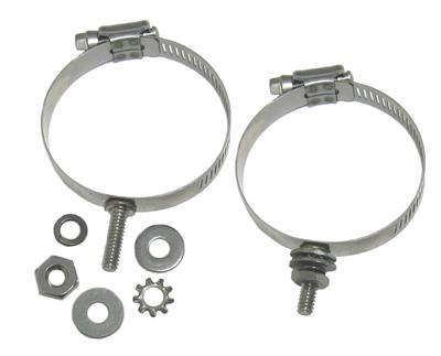 DX Engineering Stainless Mounting Clamps with Studs