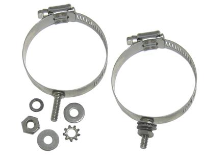 DX Engineering Stainless Mounting Clamps with Studs