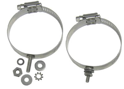 DX Engineering Stainless Mounting Clamps with Studs