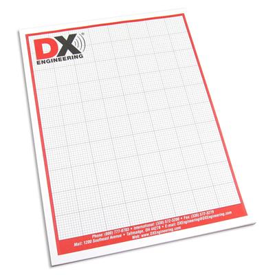 DX Engineering Graph Paper Pads