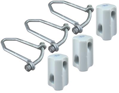 DX Engineering Insulator and Bent Pin Shackles Kits