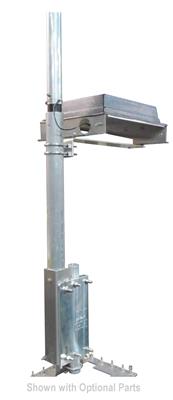 DX Engineering MBVE-5AE Series SAF-T-TILT™ Auto-Tune HF Multi-Band Vertical Antennas