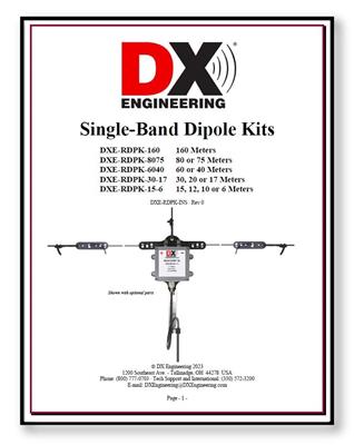 DX Engineering Instruction Manuals