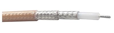 RG-400 High-Isolation Double-Shield 50-ohm Coaxial Cable