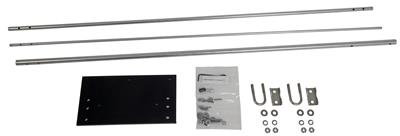 DX Engineering Receive Short Element Active Vertical Tubing and Mounting Plate Kit