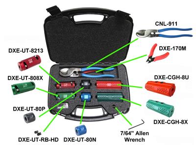 DX Engineering UT-KIT4 Complete Coax Cable Tool Kits