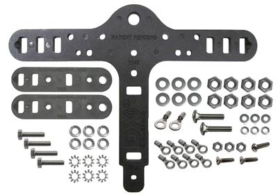 DX Engineering EZ-BUILD® UWA Center-T and End Insulator Kits