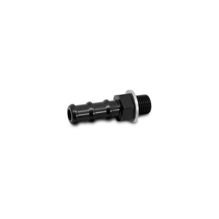 Metric to Barb Fitting (Male M12 x 1.5 to 1/2" Barb) Aluminum - VIB11414