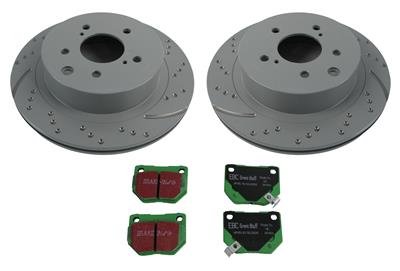 DISC BRAKE PAD AND ROTOR KIT