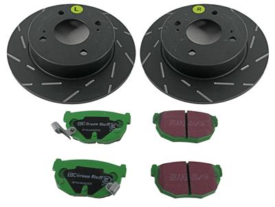 DISC BRAKE PAD AND ROTOR KIT