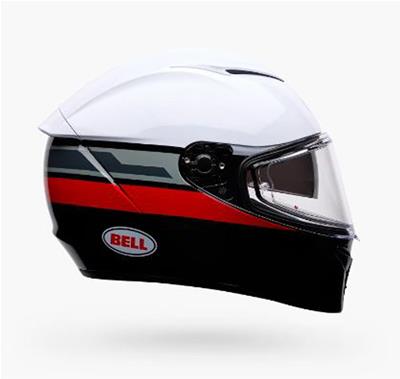 HELMET FULL FACE MOTION RED LG