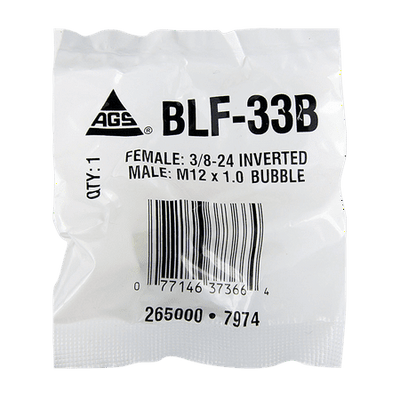 3/8-24 - M12 X 1.0 Bubble - BLF33B