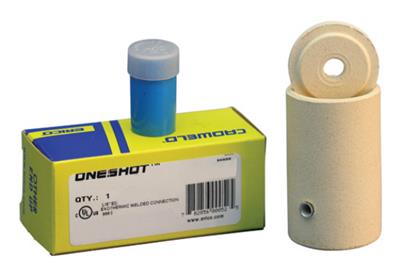 ERICO CADWELD ONE SHOT PLUS Wire to Ground Rod Clamps