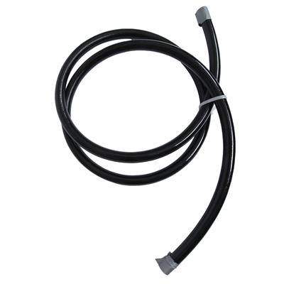 10 BLACK COVERED P.T.F.E. HOS