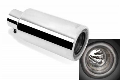 ROLLED EDGE ANGLE EXHAUST TIP