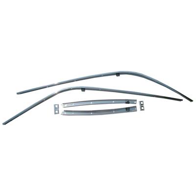 6-PIECE ROOF RAIL GUTTER SET