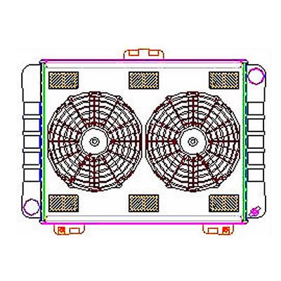 EXACT FIT COMBO UNIT RADIATOR