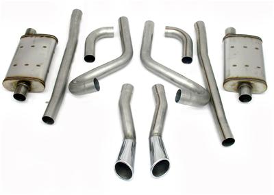 EXHAUST SYSTEM  65-66 2-1/2