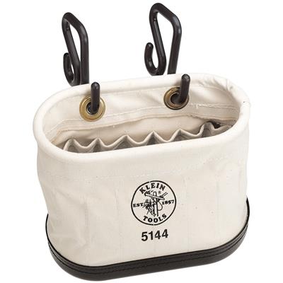 OVAL BUCKET CANVAS 15-INT PKTS
