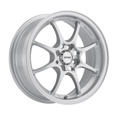 WHEEL ALUM MATTE SILVER 15X6.5